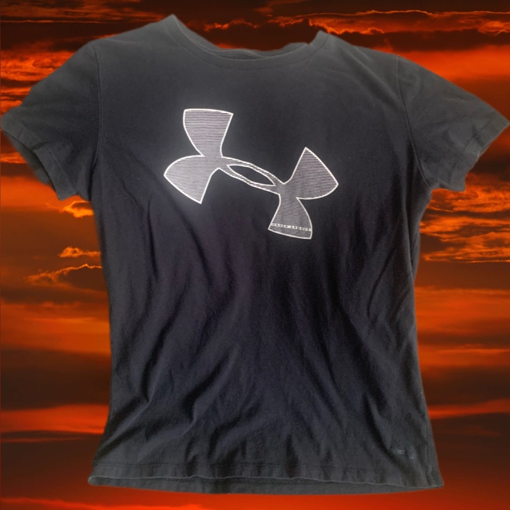 Pre Owned Women’s Under Armour Classic Tee Shirt Sz Sm Athletic Practical Comfy